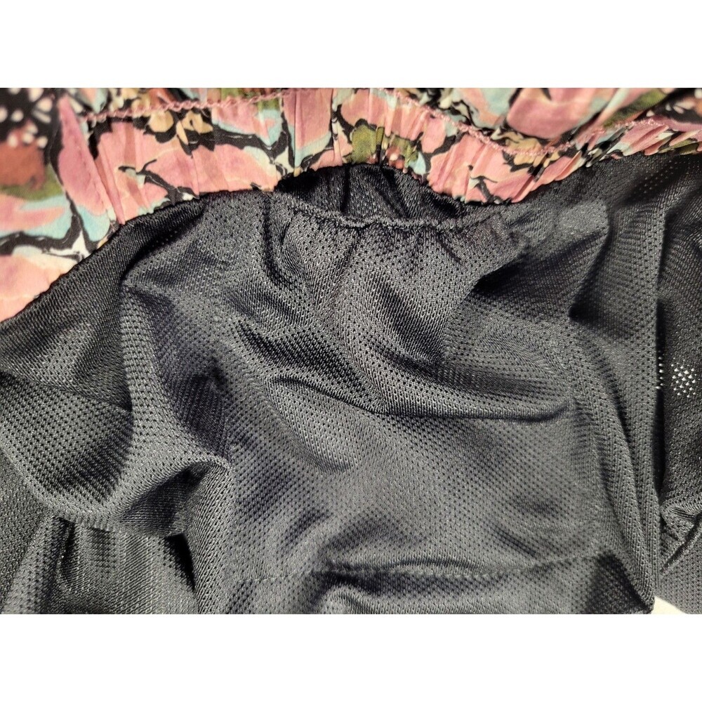 Varley Kallin Running Shorts - Active Stretch Woven Floral Print Size L - Picture 9 of 11